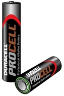 Duracell Procell alkaline batt. type AAA (potlood)
